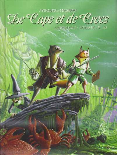 Coverture de la BD : Actes IV - V - VI