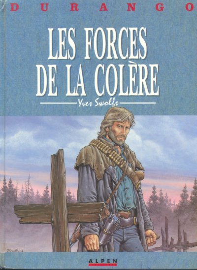 Coverture de la BD : Les forces de la colère