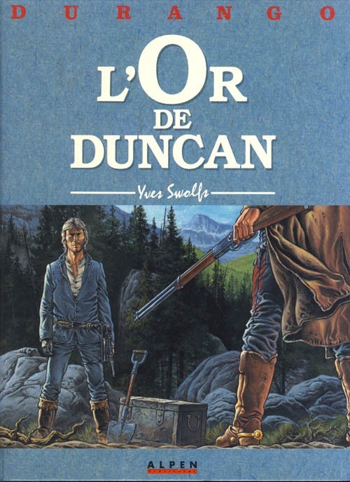 Coverture de la BD : L'or de Duncan