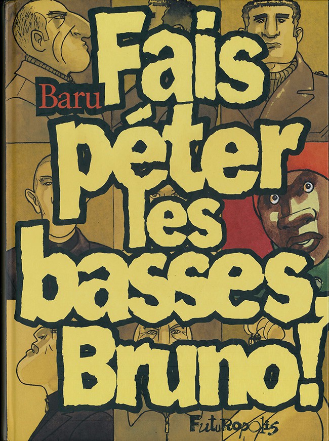 Coverture de la BD : Fais péter les basses, Bruno!