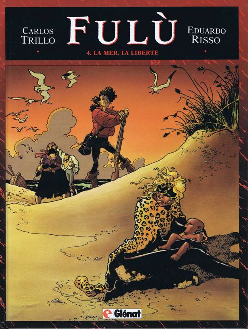 Coverture de la BD : La mer, la liberté