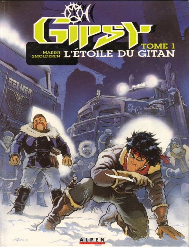 Coverture de la BD : L'étoile du Gitan