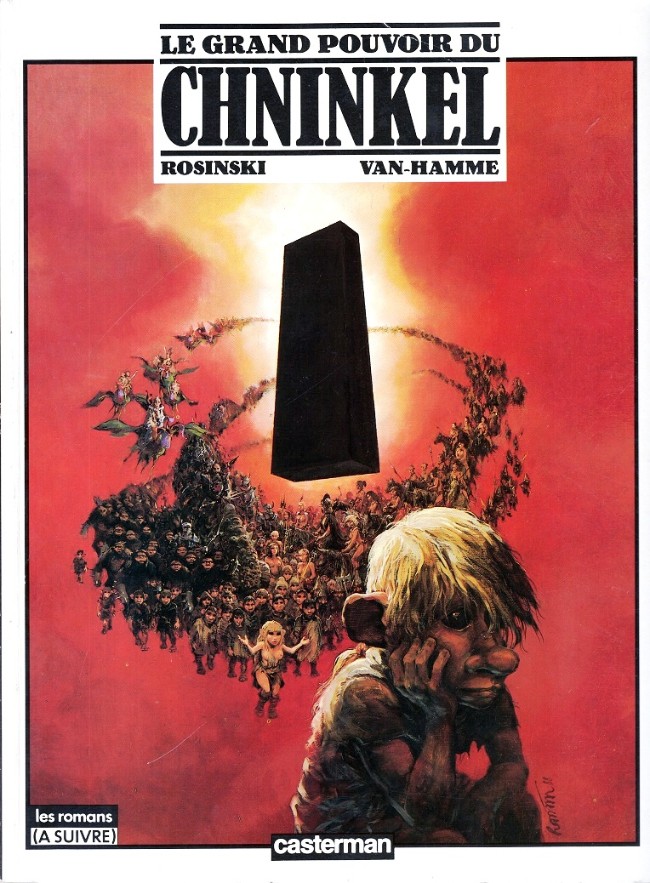 Coverture de la BD : Le grand pouvoir du Chninkel