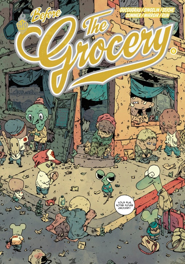 Coverture de la BD : Before the Grocery